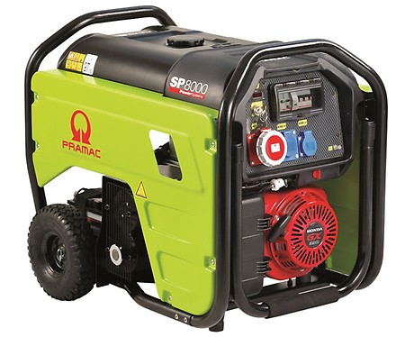 картинка Бензиновый генератор Pramac SP8000, 400V, AVR, IPP от компании Нова Механика